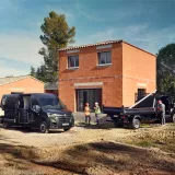 Renault Trucks Master Van and Chassis on a construction site