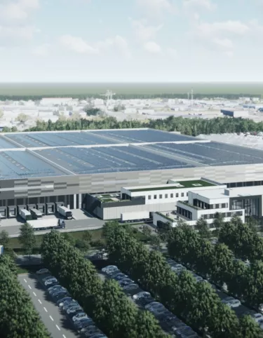 Будівництво нової логістичної платформи у Ліоні