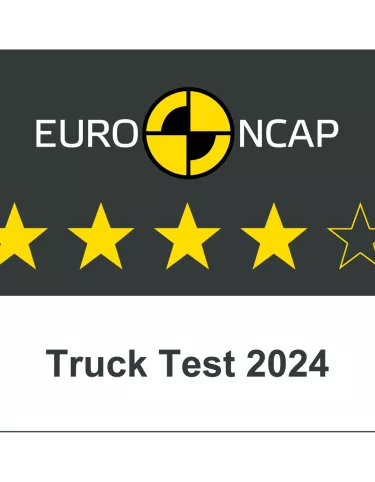 Вантажівка Renault Trucks T здобула 4 зірки в рейтингу безпеки Euro NCAP