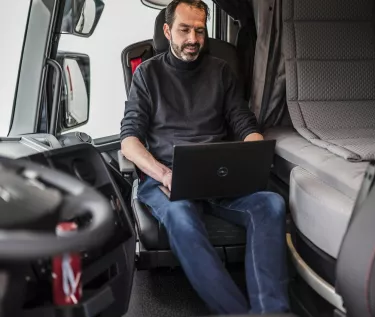 Rotating pass-through seat